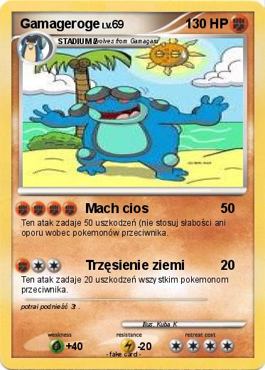 Pokemon Gamageroge