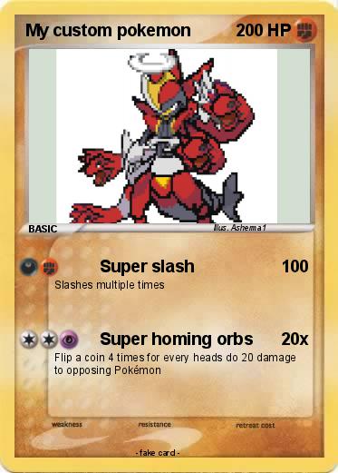 Pokemon My custom pokemon