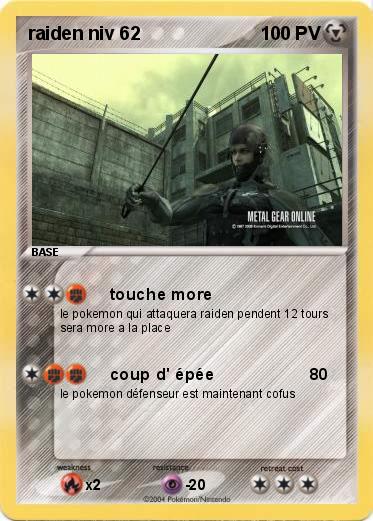 Pokemon raiden niv 62