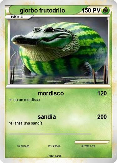 Pokemon glorbo frutodrilo