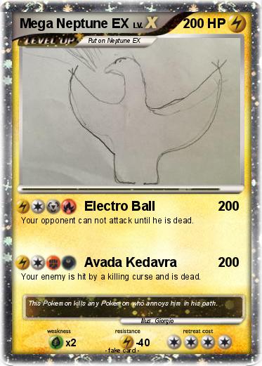 Pokemon Mega Neptune EX