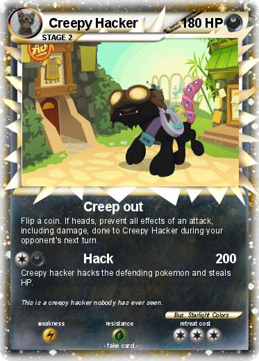 Pokemon Creepy Hacker