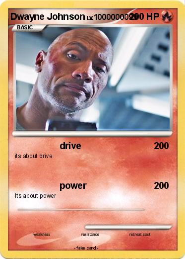 Pokemon Dwayne Johnson