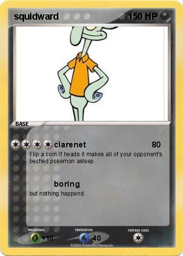 Pokemon squidward