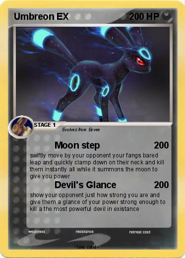 Pokemon Umbreon EX