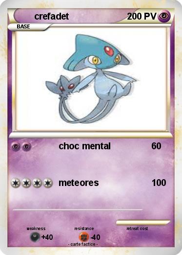 Pokemon crefadet