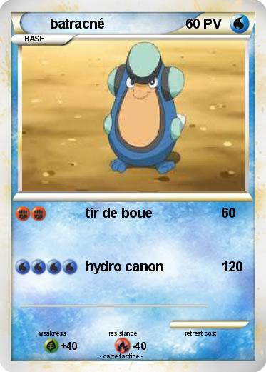 Pokemon batracné