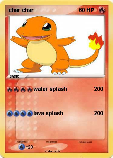 Pokemon char char