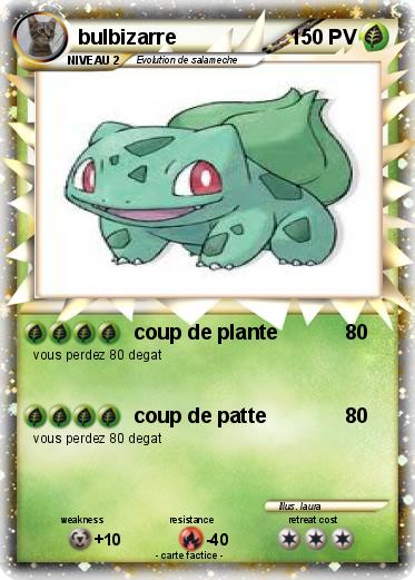 Pokemon bulbizarre