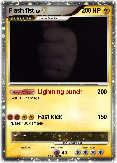 Pokemon Flash fist