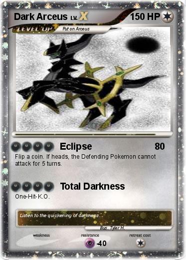 Pokemon Dark Arceus