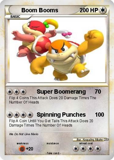 Pokemon Boom Booms