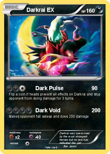 Pokemon Darkrai EX