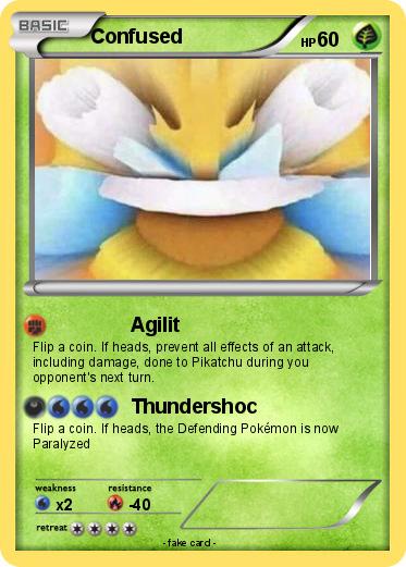 Pokemon Confused