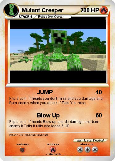 Pokemon Mutant Creeper