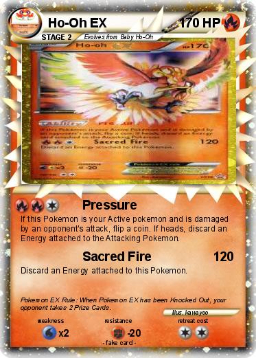 Pokemon Ho-Oh EX