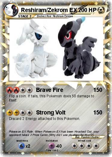 Pokemon Reshiram/Zekrom EX