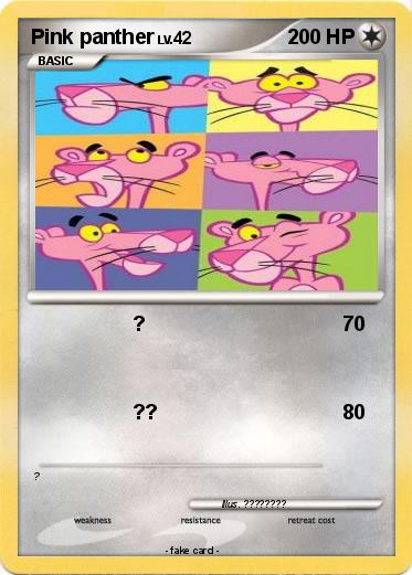 Pokemon Pink panther