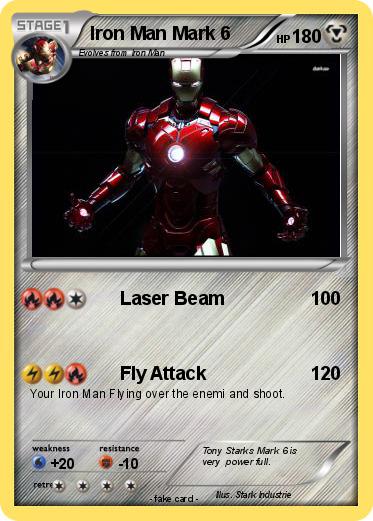 Pokemon Iron Man Mark 6
