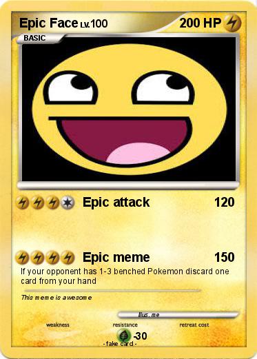 Pokemon Epic Face