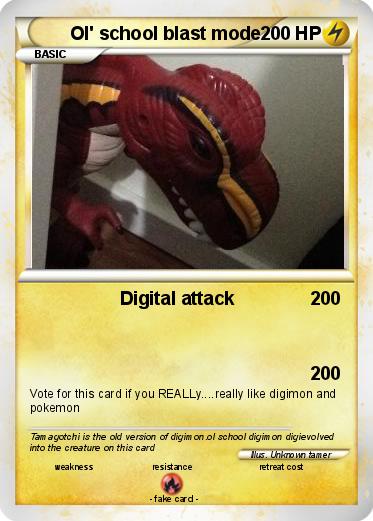 Pokemon Ol' school blast mode