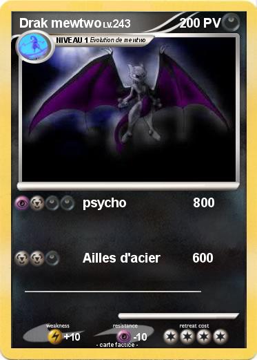 Pokemon Drak mewtwo