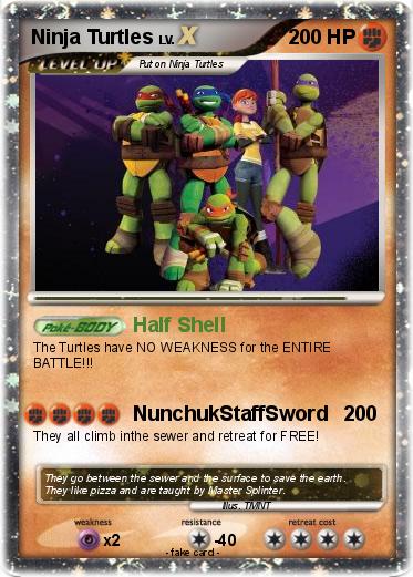 Pokemon Ninja Turtles