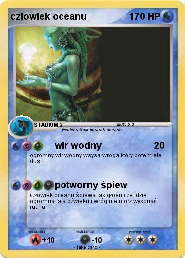 Pokemon człowiek oceanu