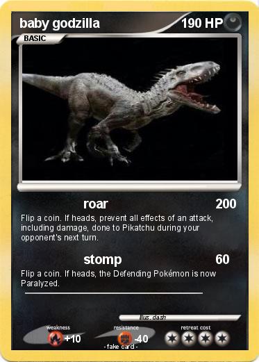 Pokemon baby godzilla
