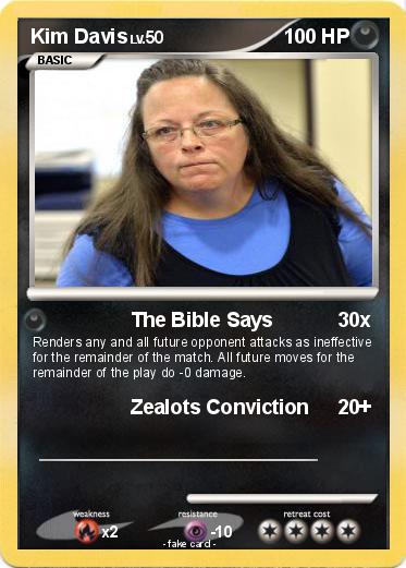 Pokemon Kim Davis