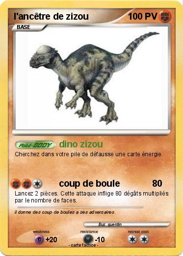 Pokemon l'ancêtre de zizou