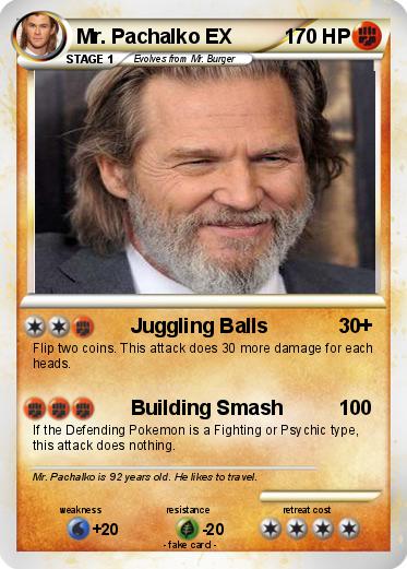 Pokemon Mr. Pachalko EX