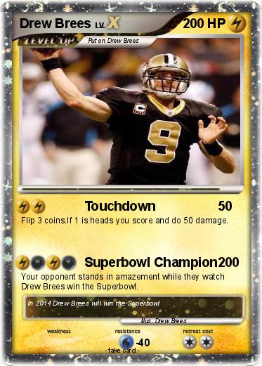 Pokemon Drew Brees