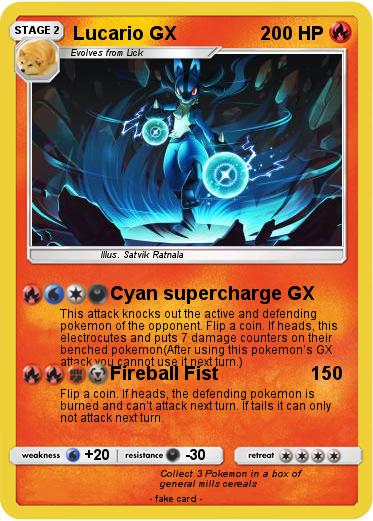 Pokemon Lucario GX
