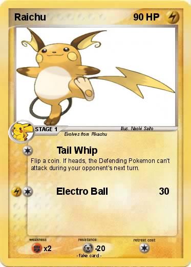 Pokemon Raichu