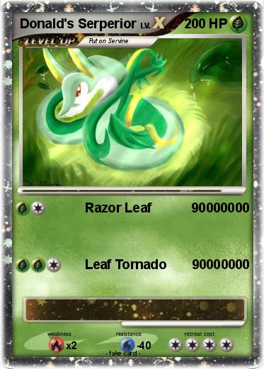 Pokemon Donald's Serperior