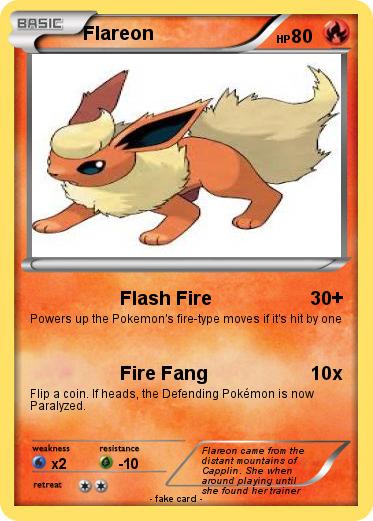 Pokemon Flareon