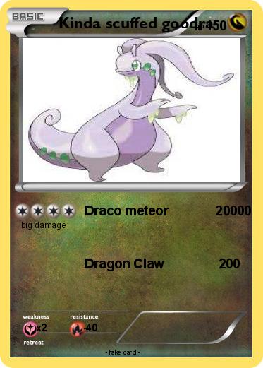 Pokemon Kinda scuffed goodra