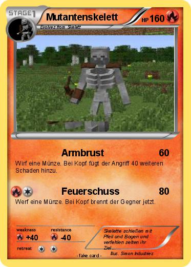 Pokemon Mutantenskelett