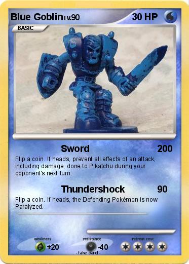 Pokemon Blue Goblin