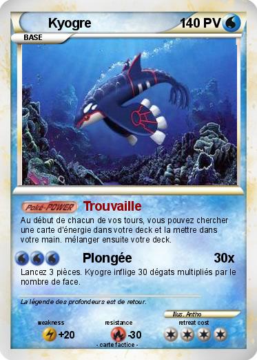 Pokemon Kyogre