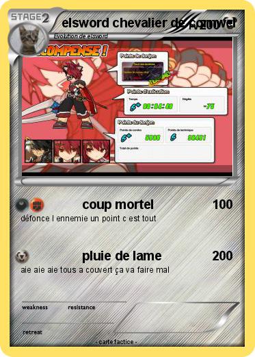 Pokemon elsword chevalier de cornwel