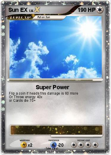 Pokemon Sun EX