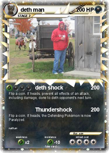 Pokemon deth man