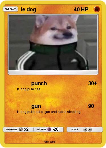 Pokemon le dog