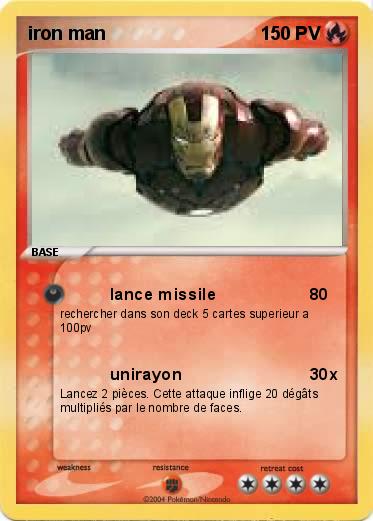 Pokemon iron man
