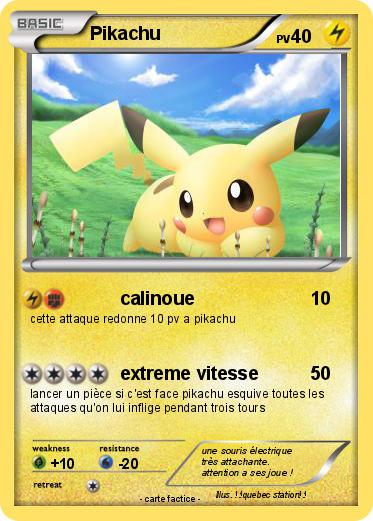 Pokemon Pikachu