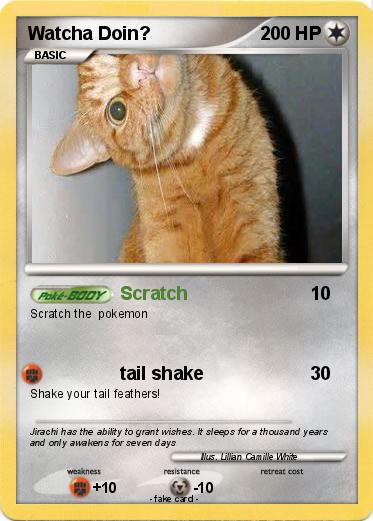 Pokemon Watcha Doin?