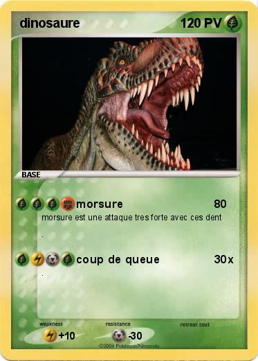 Pokemon dinosaure