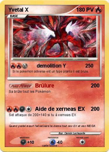 Pokemon Yvetal X